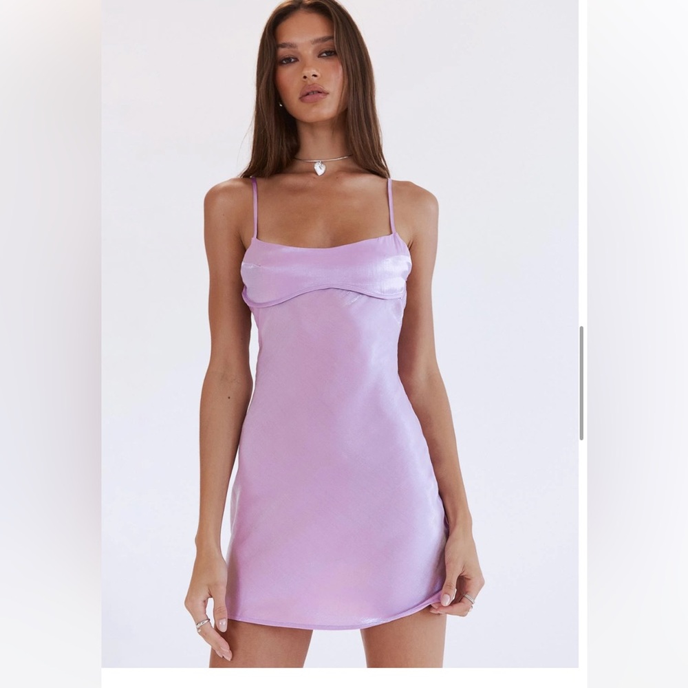 Princes polly Violetta Mini Dress Purple